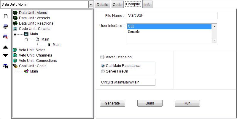 Server Units - Compile
